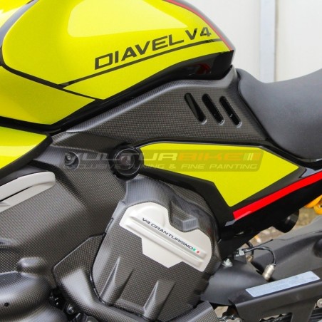 Lamborghini Style Kompletter Aufklebersatz - Ducati Diavel V4