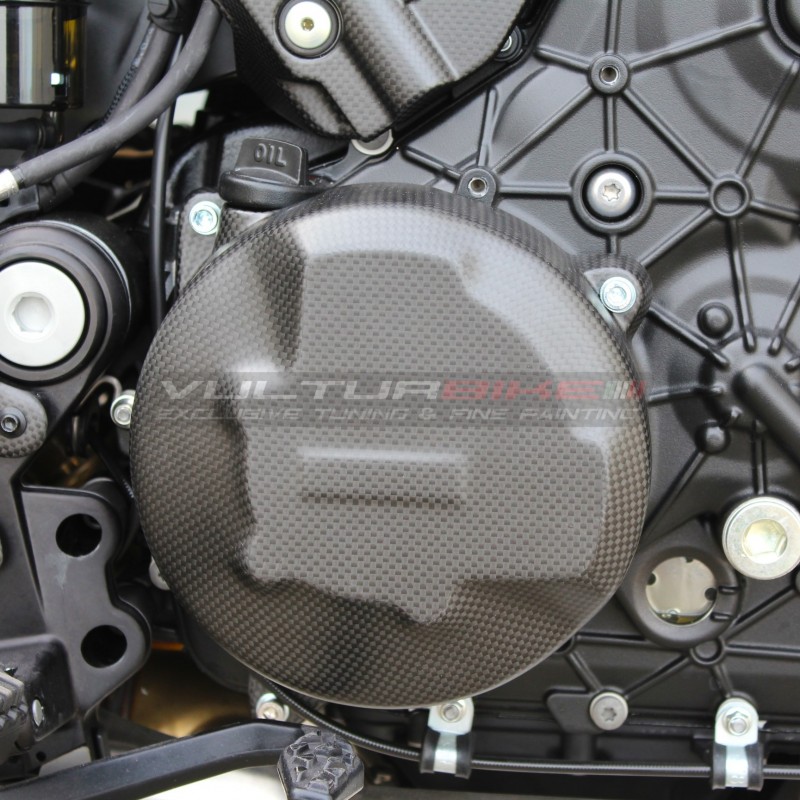 Carter d’embrayage en carbone - Ducati Diavel V4