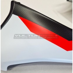 Ensemble exclusif «bulle - Déflecteurs - Pare-brise » en fibre de carbone - Ducati Multistrada V4 RS