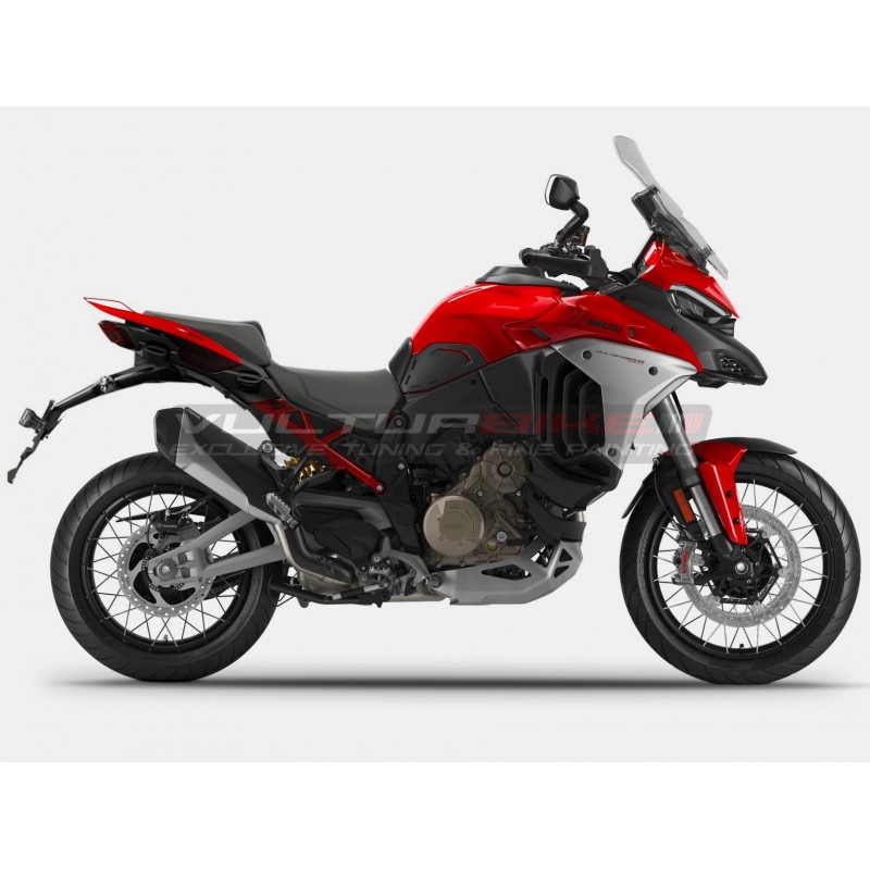 Tail with handle "RS version" for Ducati Multistrada V4 Rally "RED"