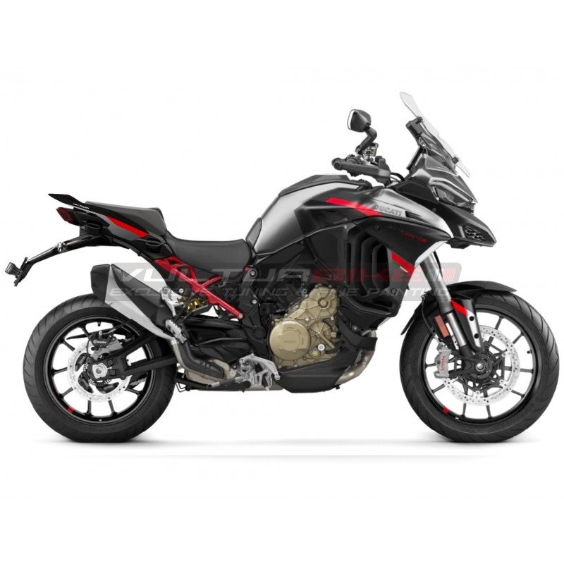 Tail with handle "RS version" for Ducati Multistrada V4 Grand Tour