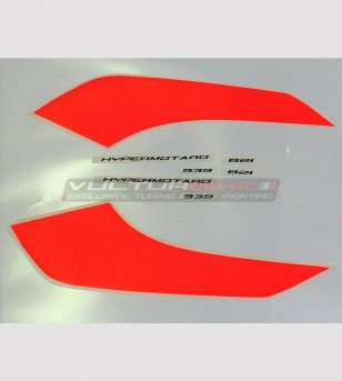 Aufkleber für anpassbare Rückseiten - Ducati Hypermotard 821/939