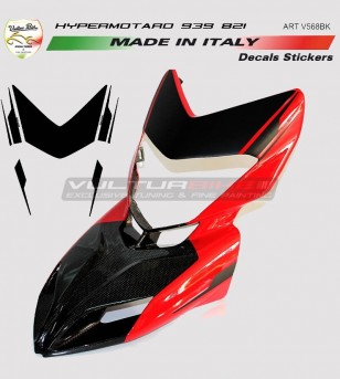 Adesivi per cupolino personalizzabili - Ducati Hypermotard 821/939
