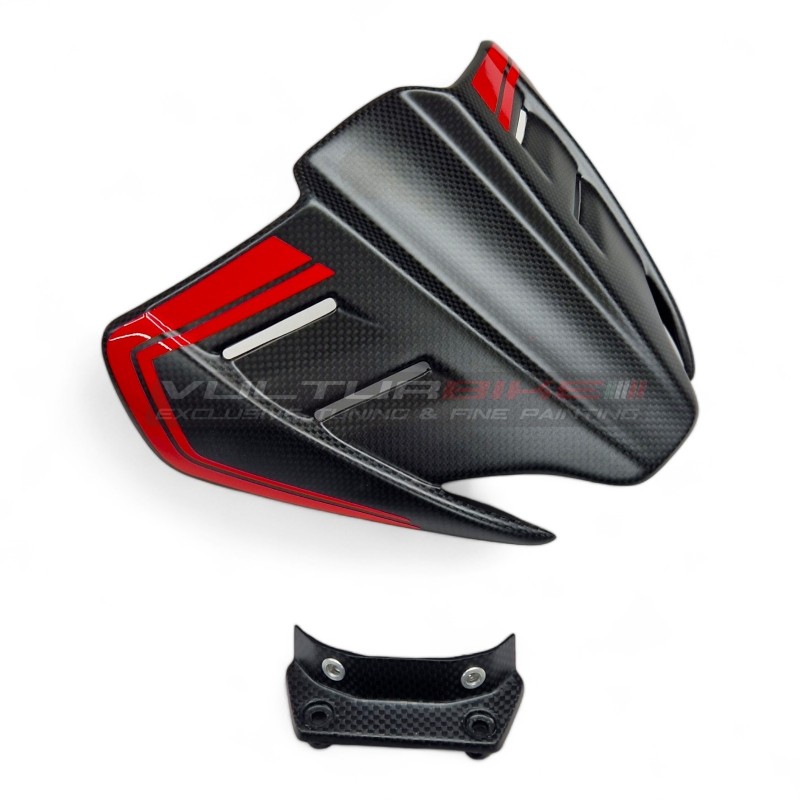 Custom carbon windshield - Ducati Diavel V4