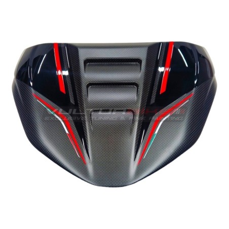 Coperchio sella in carbonio design inedito - Ducati Diavel V4