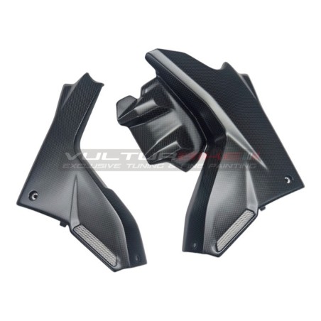 Carbon tank side panels - Ducati Multistrada V4 Rally