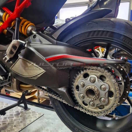 Carbon cover for swingarm - Ducati Multistrada V4 Pikes Peak / V4RS