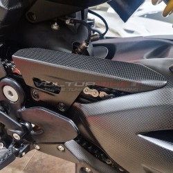 Couvercle de chaîne en carbone pour Ducati Diavel V4