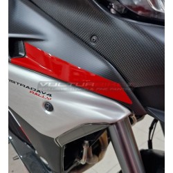 Adesivi per fianchetti laterali cover air-box Ducati Multistrada V4 Rally
