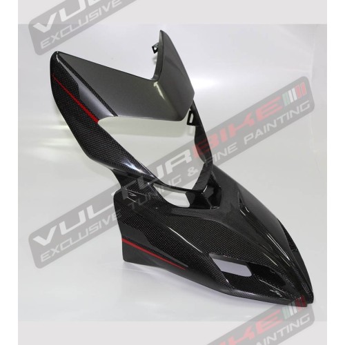 Graphite/Red Sticker Kit - Ducati Hypermotard 821/939 