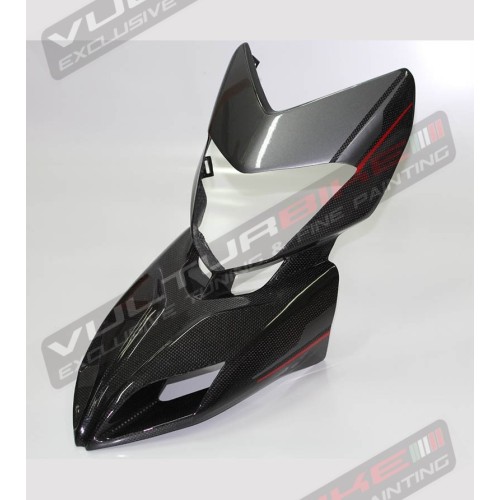 Graphit/Rot Aufkleber Kit - Ducati Hypermotard 821/939 