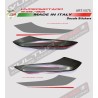 Tails stickers graphite/red- Ducati Hypermotard 821/939 