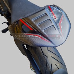 Coperchio sella in carbonio design inedito - Ducati Diavel V4