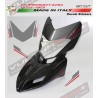 Autocollants graphite/ bulle rouge - Ducati Hypermotard 821/939 