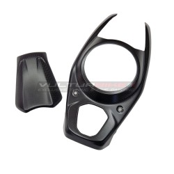 Cover in carbonio per vano portaoggetti con ventola - Ducati Multistrada V4