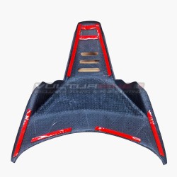 Carbon center cover for grab bar - Ducati Multistrada V4 RS