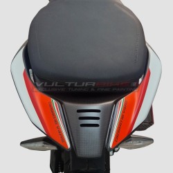 Cache central carbone pour barre d’appui - Ducati Multistrada V4 RS