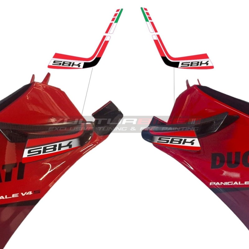 SBK design lug decals - Ducati Panigale V4 / V4S / V4SP