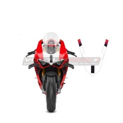 Adesivo portanumero per cupolino grafica design Ducati Panigale V4R 2023