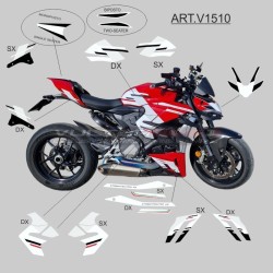 Full Sticker Graphics - Ducati Streetfighter V2