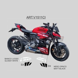 Kit d’autocollants carénages inférieur - Ducati Streetfighter V2