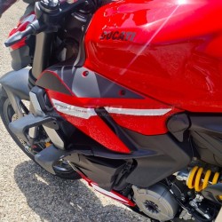 Kit complet d’autocollants de style V4 super léger pour Ducati Streetfighter V2