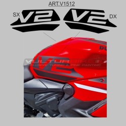 Kit adesivi per serbatoio - Ducati Streetfighter V2