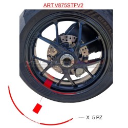 Adhesive profiles for rims - Ducati Streetfighter V2