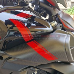 Kit d’autocollants Stripes - Ducati Diavel réservoir V4