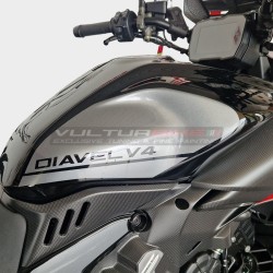 Side sticker kit for tank - Ducati Diavel V4