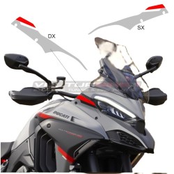 Airbox Toe Decals - Ducati Multistrada V4 Grand Tour