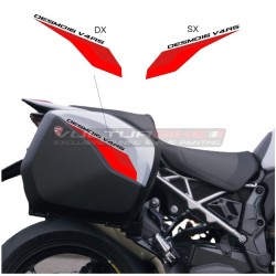 Decalcomanie per cover valigie - Ducati Multistrada V4 RS