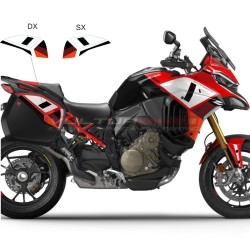 Luggage Cover Decals - Ducati Multistrada V4 Pikes Peak