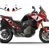 Decalcomanie per cover valigie - Ducati Multistrada V4 Pikes Peak