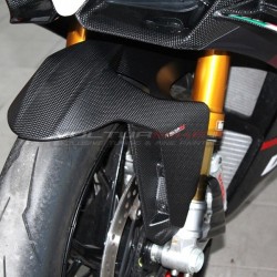 New custom carbon front fender - Ducati Streetfighter V2 Storm Green