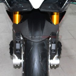 New custom carbon front fender - Ducati Streetfighter V2 Storm Green