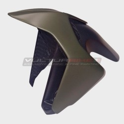 New custom carbon front fender - Ducati Streetfighter V2 Storm Green