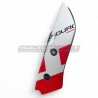 Red and white fender stickers - Ducati Multistrada Enduro