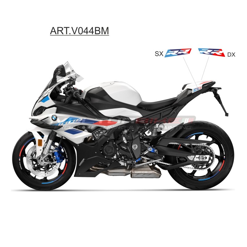 Adesivi RR per codino - BMW S1000RR dal 2023