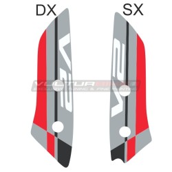 Front Fender Sticker Kit - Ducati Multistrada 950 / 950S / V2 / V2S / Enduro