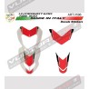Adesivi r/w per cupolino moto bianca - Ducati Hypermotard 796/1100 