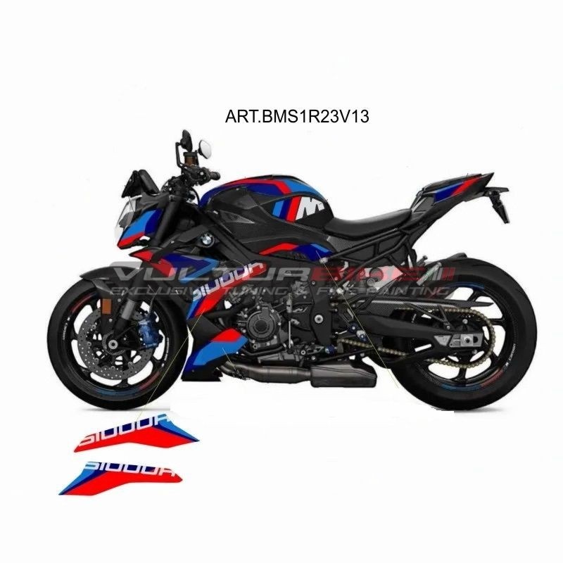 Autocollants personnalisés pour carénages latéraux - BMW S1000R