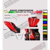 Kit autocollant pour carénages - Ducati Streetfighter 