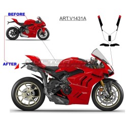 Windschutzscheiben-Aufkleber-Kit - Ducati Panigale V4 und V2