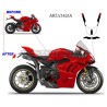 Kit de pegatinas para parabrisas - Ducati Panigale V4 y V2