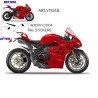 Tail sticker kit - Ducati Panigale V4 / V2 and Ducati Streetfighter V4 / V2