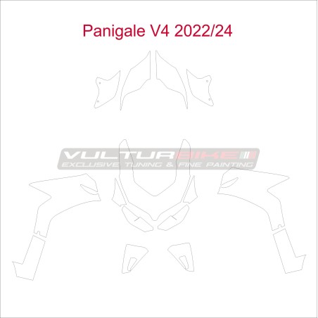 Selbstheilende PPF-Schutzfolie - Ducati Panigale V4 / V4S / V4R / V2