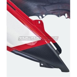 Cubierta del tanque de carbono y paneles laterales Diseño Pikes Peak - Ducati Multistrada V4