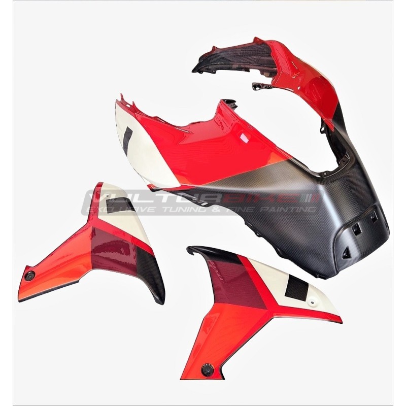 Carbon Tank Cover & Side Panels Pikes Peak Design - Ducati Multistrada V4