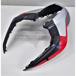 Cubierta del tanque de carbono efecto aluminio cepillado - Ducati Multistrada V4 / V4S